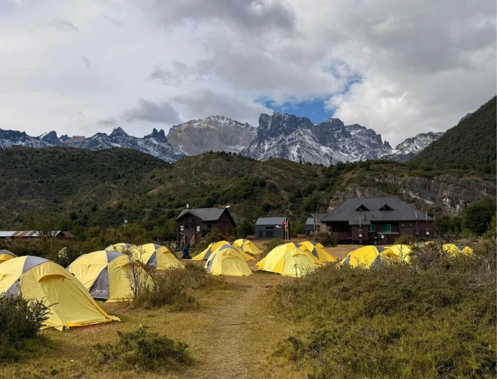 Dickson campsite on the O Circuit in Torres del Paine